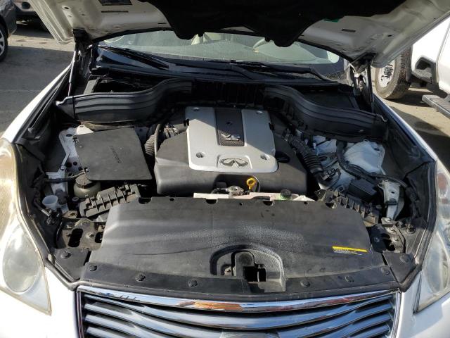 JN1AJ0HP9BM800961 - 2011 INFINITI EX35 BASE Սպիտակ լուսանկար 12
