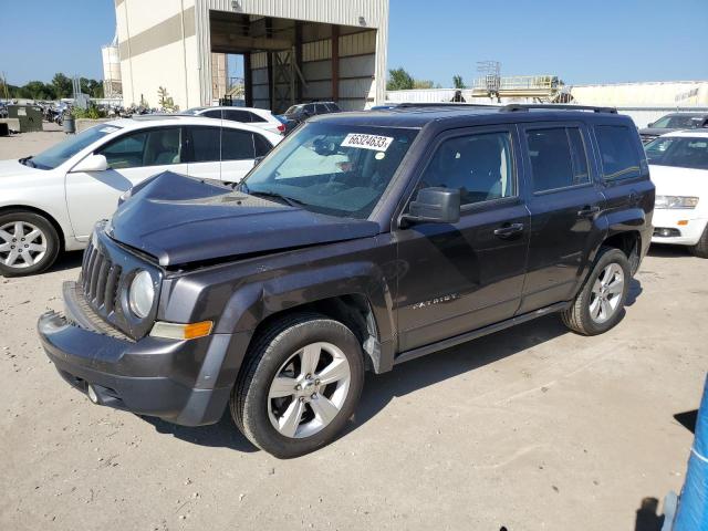 1C4NJRFB1ED863485 - 2014 JEEP PATRIOT LATITUDE CHARCOAL photo 1