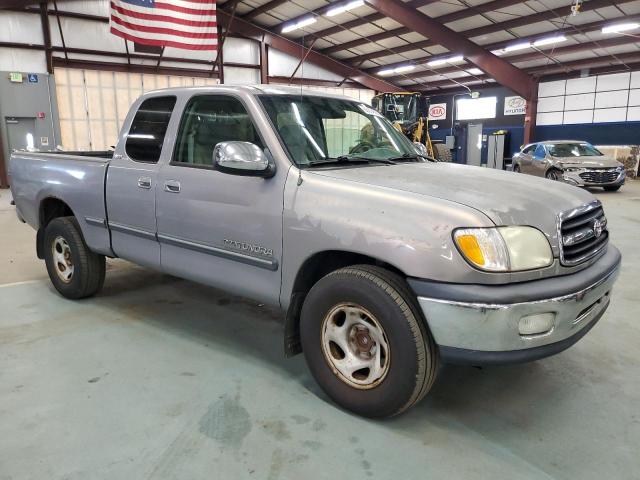 5TBRT34121S181421 - 2001 TOYOTA TUNDRA ACCESS CAB ნაცრისფერი ფოტო 4