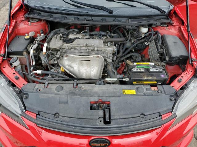 JTKJF5C77E3074247 - 2014 TOYOTA SCION TC Qırmızı foto 11