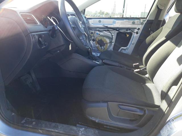 3VW2K7AJ1DM398239 - 2013 VOLKSWAGEN JETTA BASE 银色 照片 7