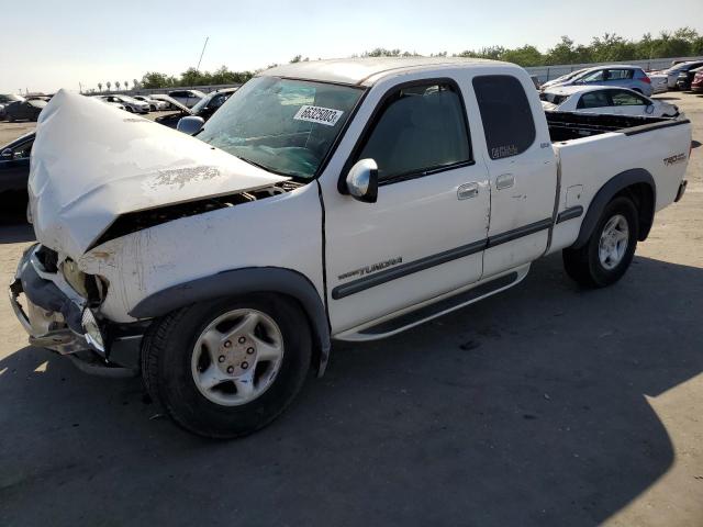 5TBBT4413YS015541 - 2000 TOYOTA TUNDRA ACCESS CAB WHITE photo 1