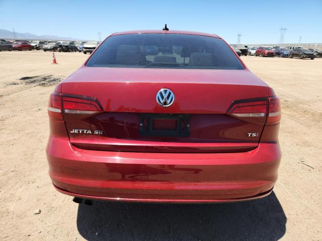 3VWDB7AJXJM216641 - 2018 VOLKSWAGEN JETTA SE RED photo 6