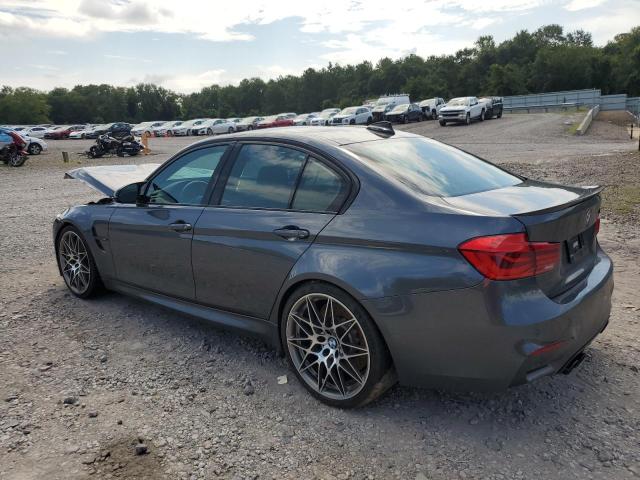 WBS8M9C54H5G84449 - 2017 BMW M3 GRAY photo 2