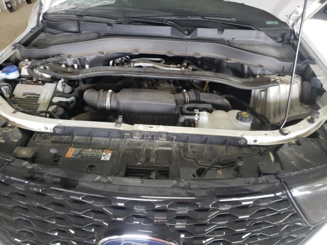 1FM5K8GCXNGA13489 - 2022 FORD EXPLORER ST WHITE photo 12