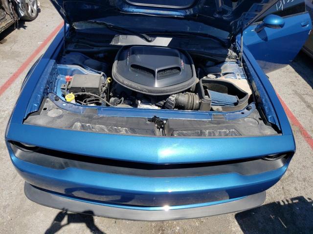 2C3CDZFJ0MH627678 - 2021 DODGE CHALLENGER R/T SCAT PACK BLUE photo 11