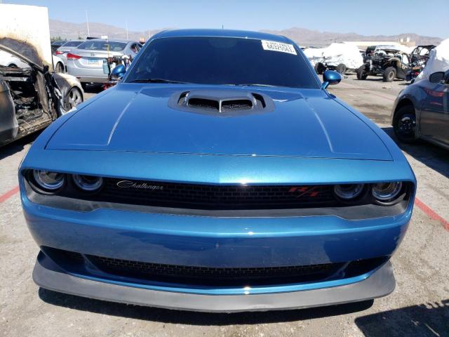 2C3CDZFJ0MH627678 - 2021 DODGE CHALLENGER R/T SCAT PACK BLUE photo 5