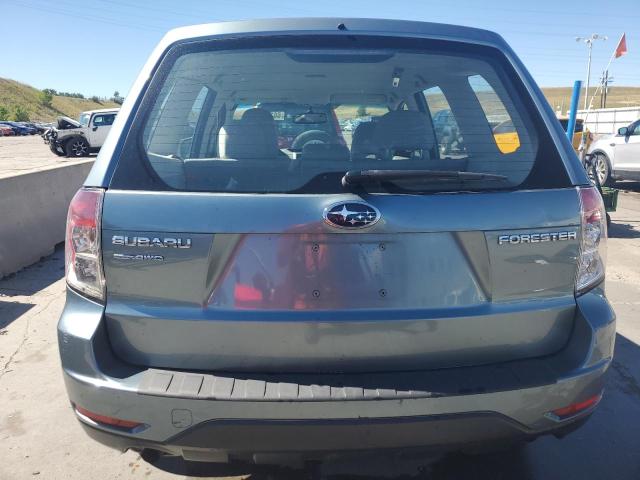 JF2SH6AC2AH760769 - 2010 SUBARU FORESTER 2.5X TEAL photo 6