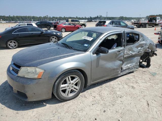 1C3CDZCB2CN211943 - 2012 DODGE AVENGER SXT GRAY photo 1