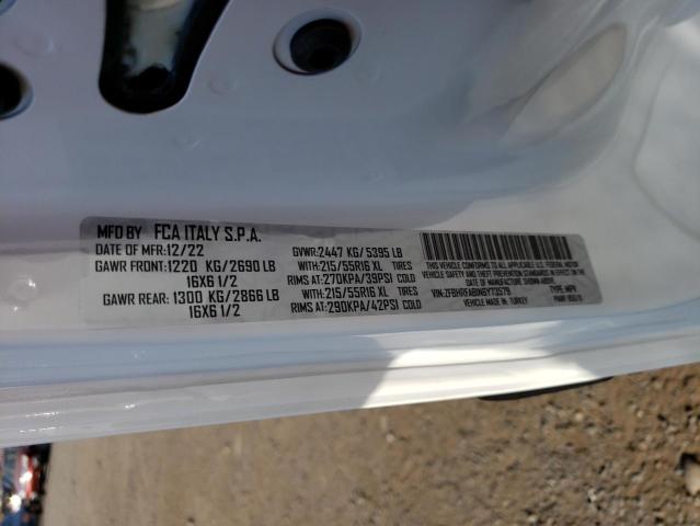 ZFBHRFAB1N6Y73579 - 2022 RAM PROMASTER TRADESMAN WHITE photo 13