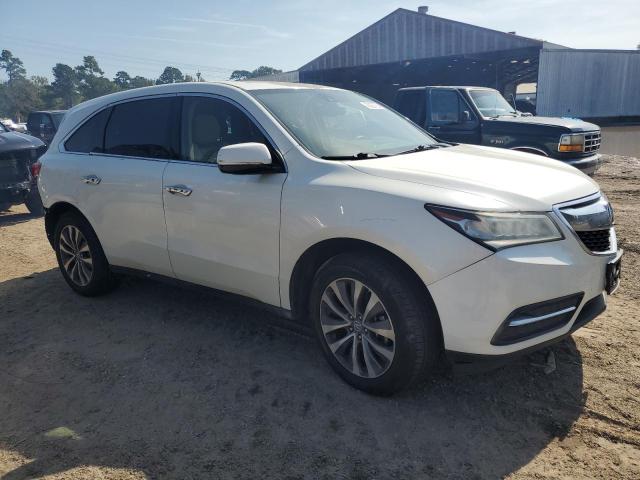 5FRYD3H67FB008221 - 2015 ACURA MDX TECHNOLOGY 白色 照片 4