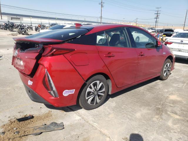 JTDKARFP0J3078891 - 2018 TOYOTA PRIUS PRIM 红色 照片 3