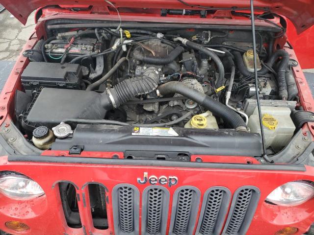 1J4BA3H10AL195080 - 2010 JEEP WRANGLER U SPORT RED photo 12