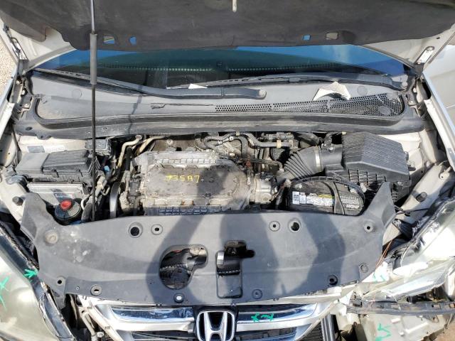 5FNRL38837B014416 - 2007 HONDA ODYSSEY TOURING SILVER photo 12