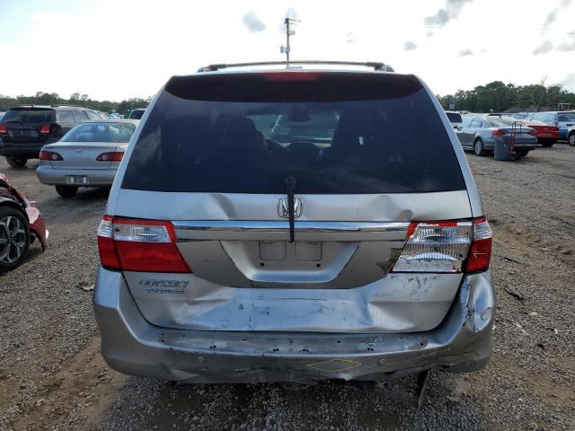 5FNRL38837B014416 - 2007 HONDA ODYSSEY TOURING SILVER photo 6