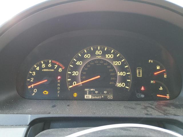 5FNRL38837B014416 - 2007 HONDA ODYSSEY TOURING SILVER photo 9