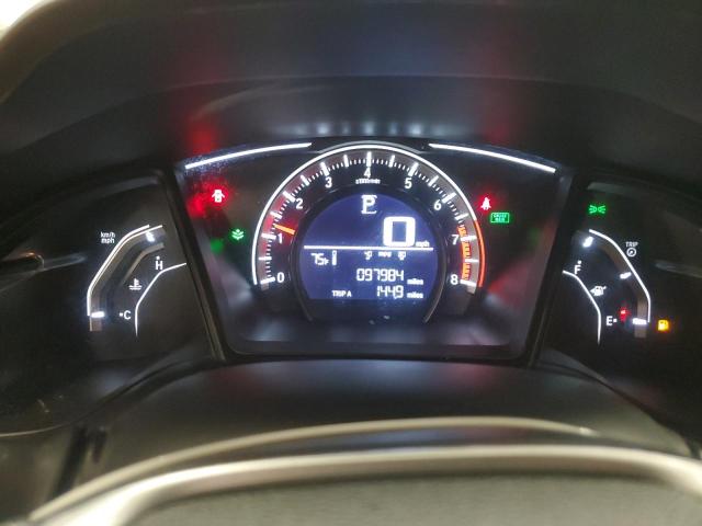 2HGFC4B03JH300992 - 2018 HONDA CIVIC LX WHITE photo 9