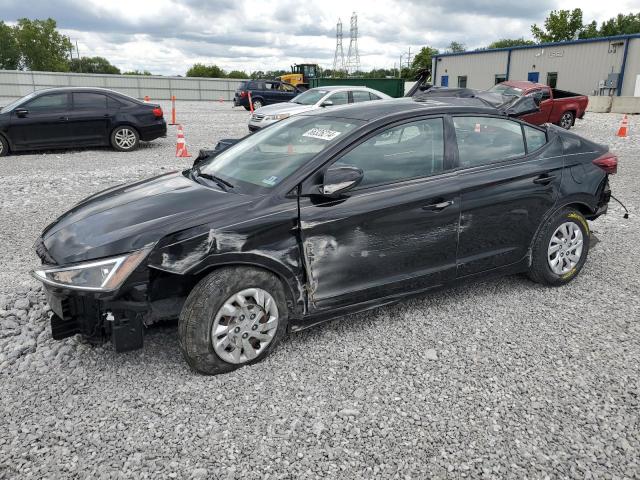 5NPD74LF2KH445656 - 2019 HYUNDAI ELANTRA SE BLACK photo 1