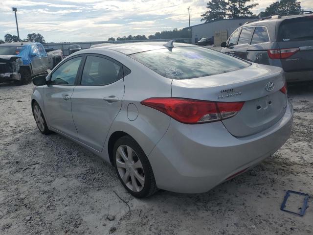 5NPDH4AE3DH206319 - 2013 HYUNDAI ELANTRA GLS SILVER photo 2