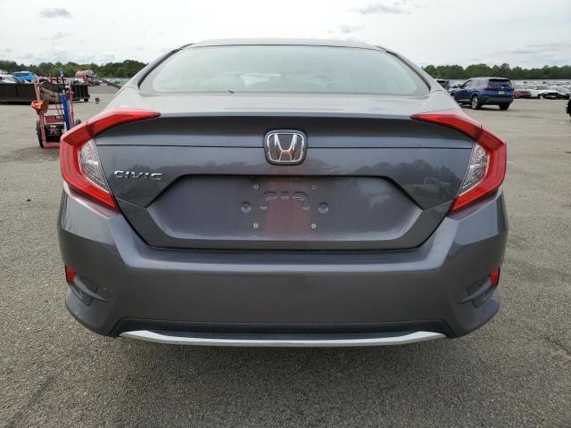 2HGFC2F68LH562593 - 2020 HONDA CIVIC LX GRAY photo 6