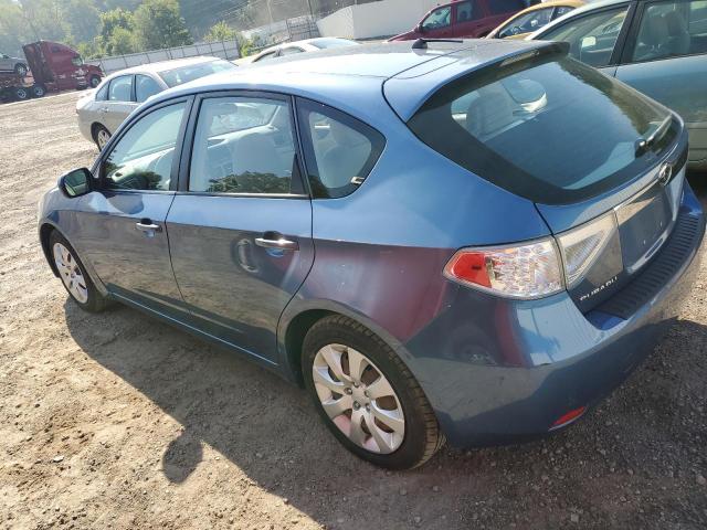 JF1GH61699H827139 - 2009 SUBARU IMPREZA 2.5I BLUE photo 2