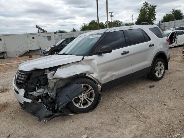 1FM5K8AR9HGD93622 - 2017 FORD EXPLORER POLICE INTERCEPTOR 银色 照片 1