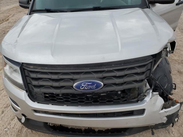 1FM5K8AR9HGD93622 - 2017 FORD EXPLORER POLICE INTERCEPTOR 银色 照片 11