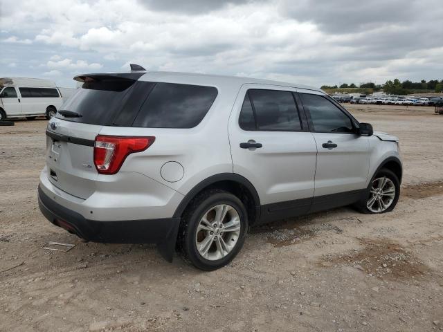 1FM5K8AR9HGD93622 - 2017 FORD EXPLORER POLICE INTERCEPTOR 银色 照片 3