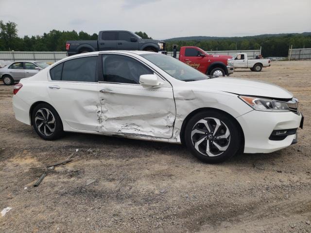 1HGCR2F81HA174937 - 2017 HONDA ACCORD EXL WHITE photo 4