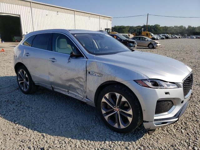 SADCT2FU2MA665545 - 2021 JAGUAR F-PACE R-DYNAMIC S SILVER photo 4