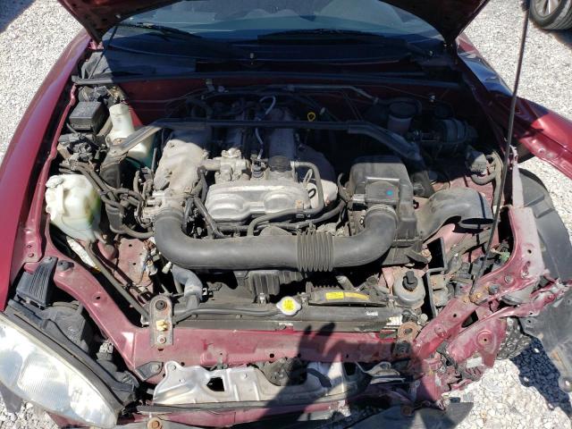 JM1NB353330311415 - 2003 MAZDA MX-5 MIATA BASE MAROON photo 11