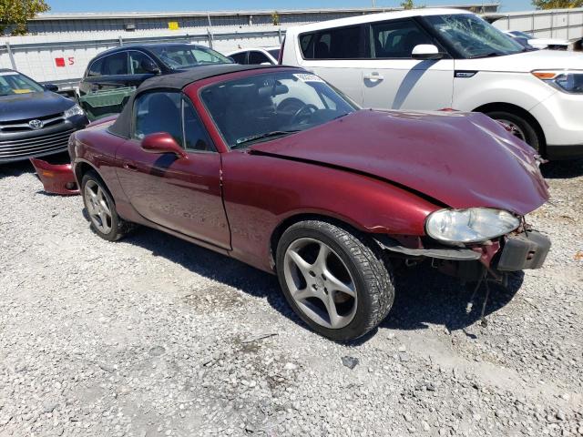 JM1NB353330311415 - 2003 MAZDA MX-5 MIATA BASE MAROON photo 4