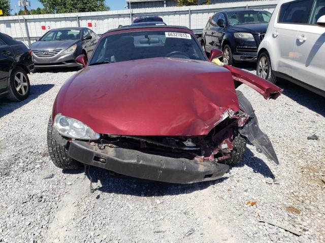 JM1NB353330311415 - 2003 MAZDA MX-5 MIATA BASE MAROON photo 5