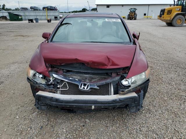 1HGFA16848L036618 - 2008 HONDA CIVIC EX BURGUNDY photo 5
