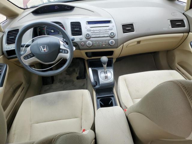 1HGFA16848L036618 - 2008 HONDA CIVIC EX BURGUNDY photo 8