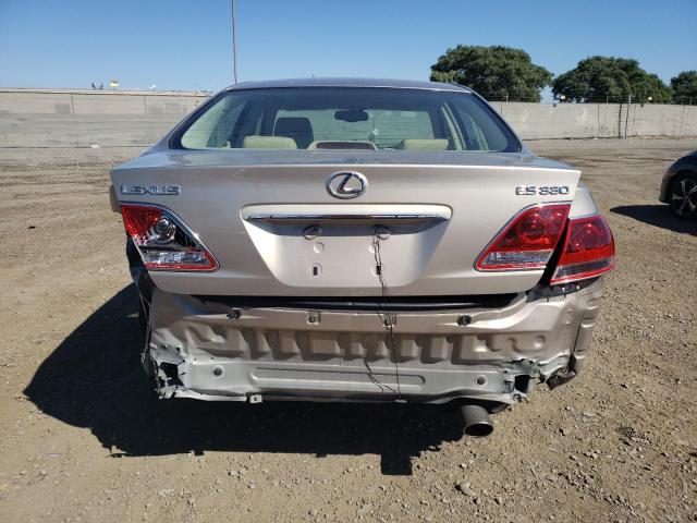 JTHBA30G955095722 - 2005 LEXUS ES 330 GOLD photo 6