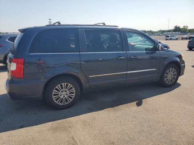 2C4RC1CG4ER107224 - 2014 CHRYSLER TOWN & COU TOURING L BLUE photo 3