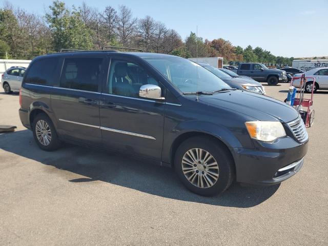 2C4RC1CG4ER107224 - 2014 CHRYSLER TOWN & COU TOURING L BLUE photo 4