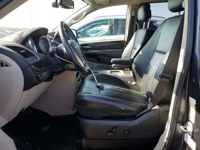 2C4RC1CG4ER107224 - 2014 CHRYSLER TOWN & COU TOURING L BLUE photo 7