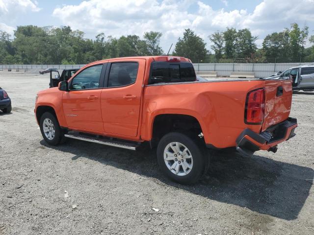 1GCGSCEN0N1104763 - 2022 CHEVROLET COLORADO LT ORANGE photo 2