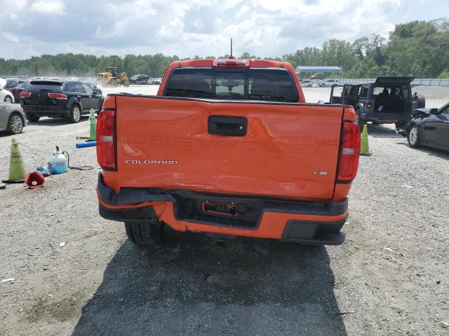 1GCGSCEN0N1104763 - 2022 CHEVROLET COLORADO LT ORANGE photo 6