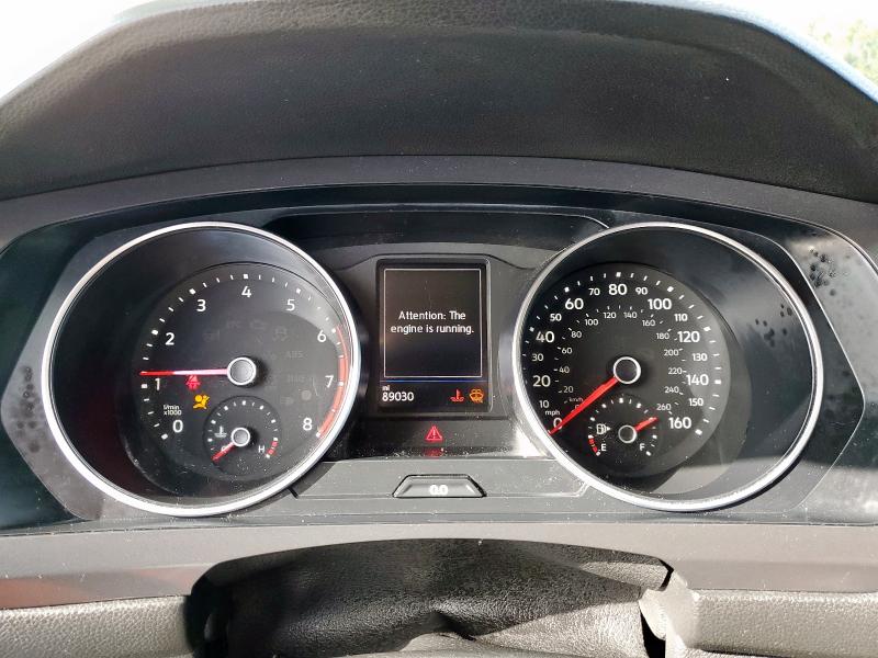 3VV1B7AX3LM027568 - 2020 VOLKSWAGEN TIGUAN S Արծաթագույն լուսանկար 9