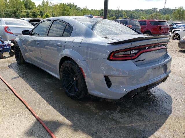 2C3CDXGJ2MH528525 - 2021 DODGE CHARGER SCAT PACK GRAY photo 2