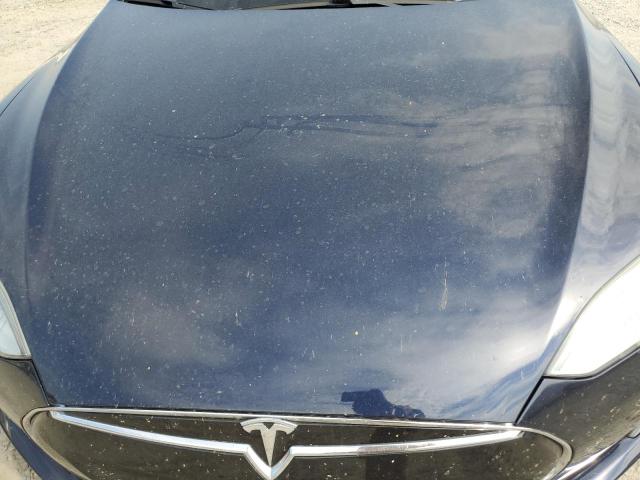 5YJSA1H16EFP58149 - 2014 TESLA MODEL S Կապույտ լուսանկար 11