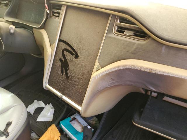 5YJSA1H16EFP58149 - 2014 TESLA MODEL S Կապույտ լուսանկար 9