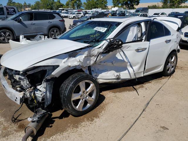 JH4CU2F66DC002699 - 2013 ACURA TSX TECH WHITE photo 1