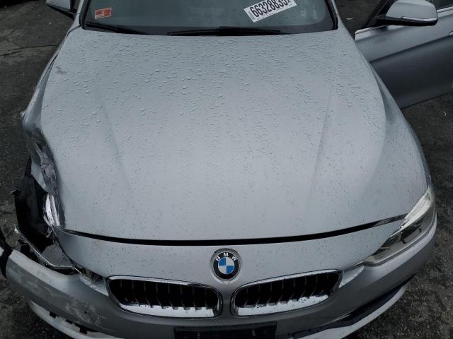 WBA8D9C32HA004586 - 2017 BMW 330 XI SILVER photo 11