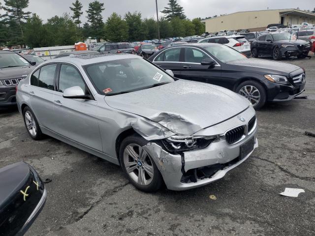 WBA8D9C32HA004586 - 2017 BMW 330 XI SILVER photo 4