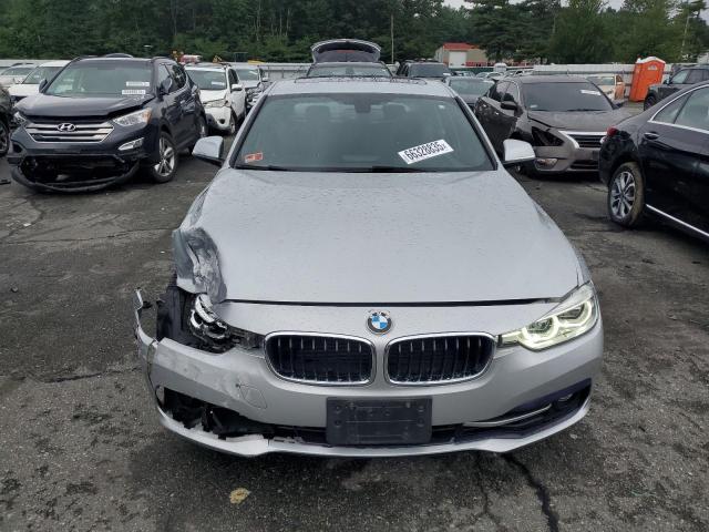 WBA8D9C32HA004586 - 2017 BMW 330 XI SILVER photo 5