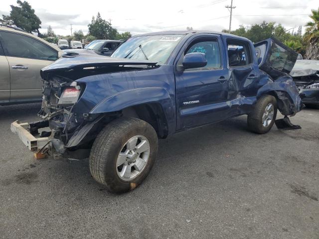 3TMJU62N78M064114 - 2008 TOYOTA TACOMA DOUBLE CAB PRERUNNER BLUE photo 1